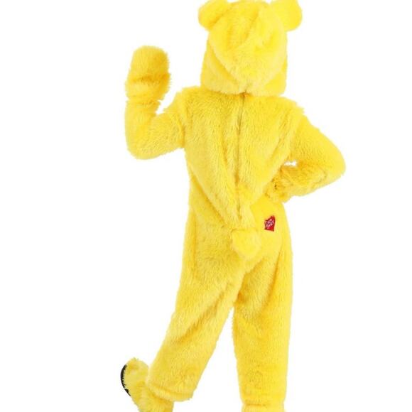 Care Bears Funshine Bear Costume 2T Toddler Halloween Plush Outfit Yellow VGUC - Picture 5 of 16
